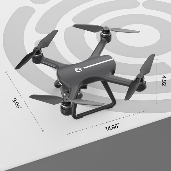 New Holy Stone HS700E GPS Drone, 4K Camera, Bundle: 2 Batterys, & Carrying Case! - Picture 9 of 13